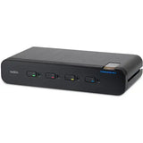 Belkin Universal 2nd Gen Secure KVM Switch, 4-Port Dual Head w/ CAC