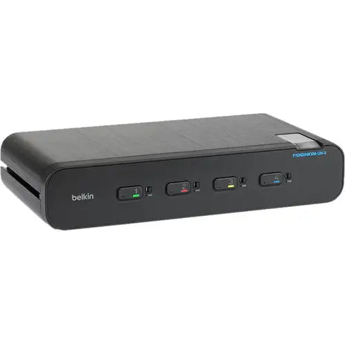 Belkin Universal 2nd Gen Secure KVM Switch, 4-Port Dual Head No CAC