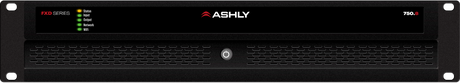 ASHLY FXD750.8 8-Ch Power Amp with DSP/Dante, 8 x 750W @ 2/4 Ohms, 375W @ 8 Ohms, 4 x 1500W BR @ 70V, 2U Amplifiers Ashly
