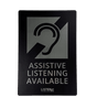 Listen Technologies LA-304 Assistive Listening Notification Signage Kit