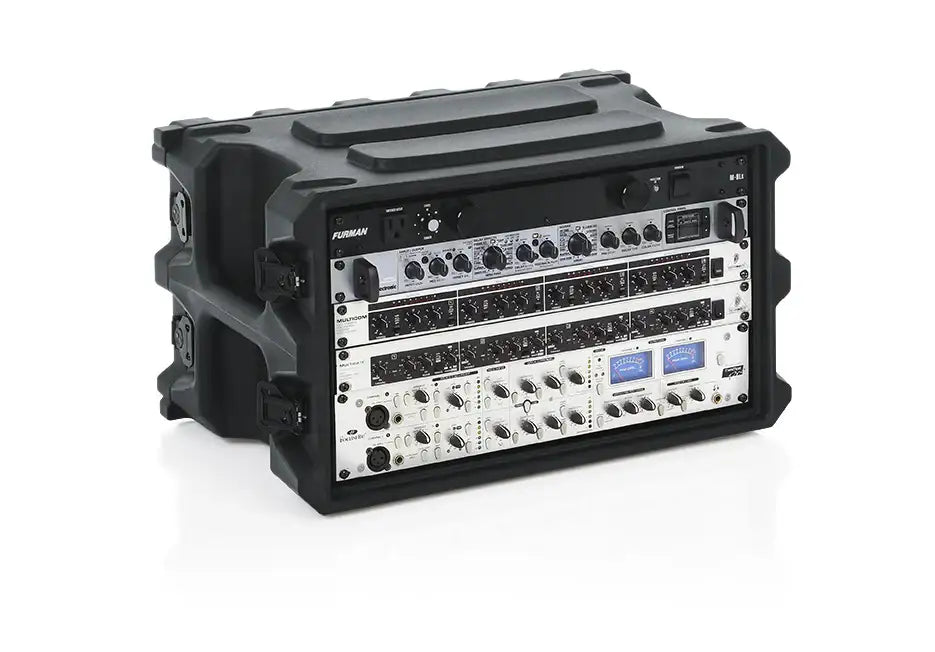 Gator G-PRO-6U-13 6RU, 13" Deep PE Molded Rack Case