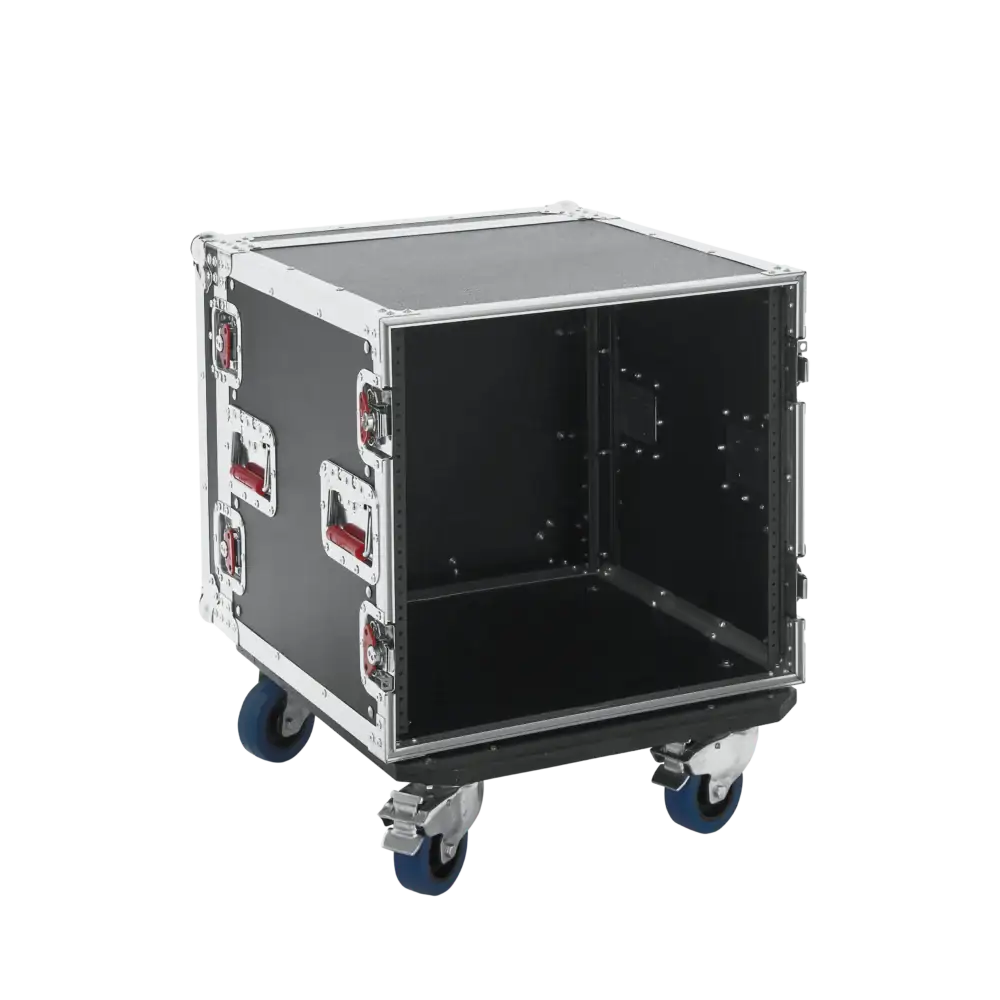 Gator G-TOUR 10U CAST 10RU, 17" Deep ATA Flight Rack Case with Casters