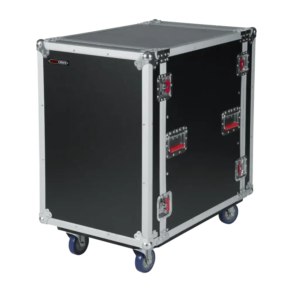 Gator G-TOUR16UCA-24D 16RU, 24" Deep ATA Flight Rack Case with Casters