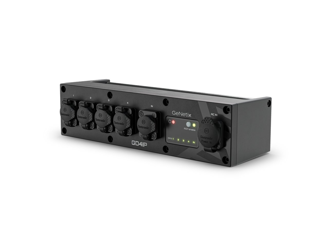 ChamSys GeNetix GD4IP DMX Splitter ChamSys