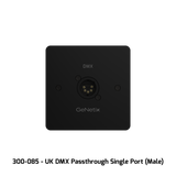 ChamSys GeNetix DMX Passthrough Wall Plates DMX Wall Plate ChamSys