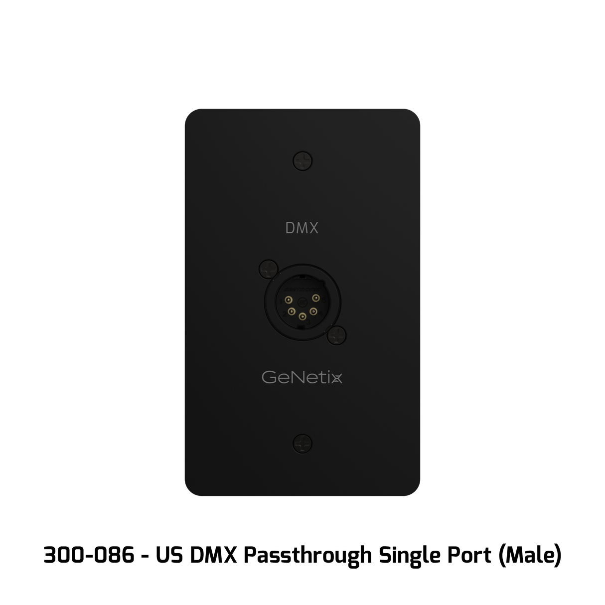 ChamSys GeNetix DMX Passthrough Wall Plates DMX Wall Plate ChamSys