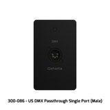 ChamSys GeNetix DMX Passthrough Wall Plates DMX Wall Plate ChamSys