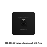 ChamSys GeNetix Network Passthrough Wall Plates Network Wall Plate ChamSys