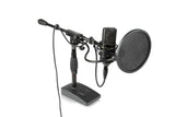 Gator Frameworks Kick Drum / Amplifier Compact Mic Stand with Single-Section Boom