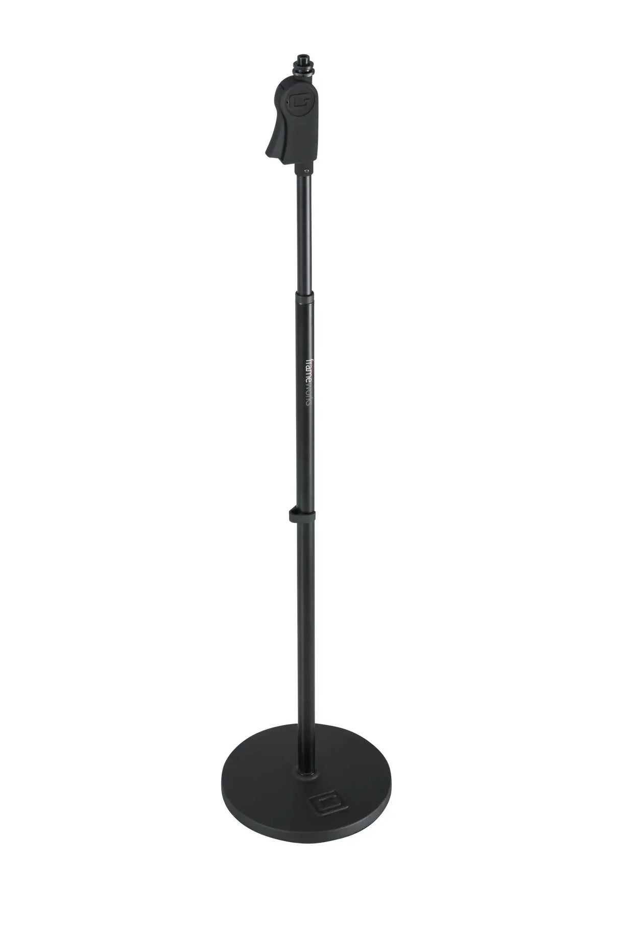 Gator GFW-MIC-1001 10" Round Base Microphone Stand with One-Handed Clutch
