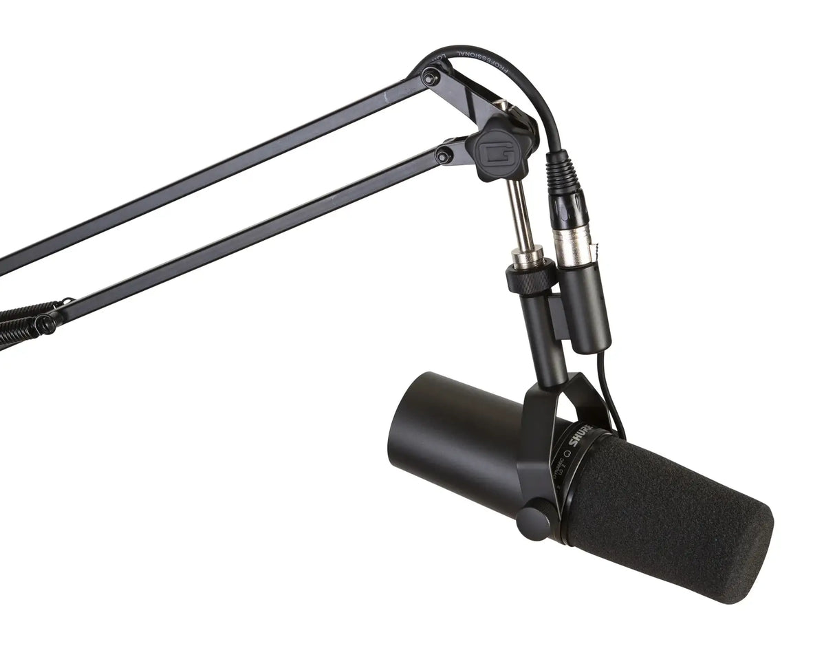 Gator GFWMICBCBM1000 Frameworks Desk-Mounted Broadcast/Podcast Boom Mic Stand