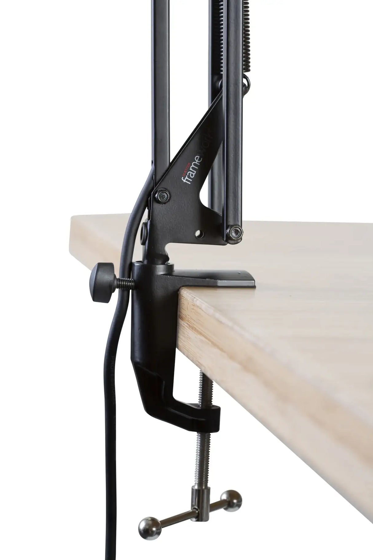Gator GFWMICBCBM1000 Frameworks Desk-Mounted Broadcast/Podcast Boom Mic Stand