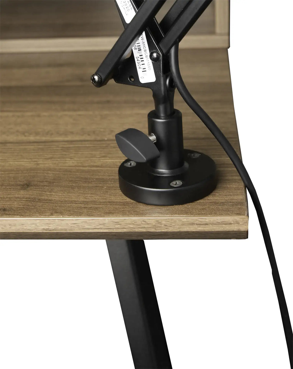 Gator GFWMICBCBM1000 Frameworks Desk-Mounted Broadcast/Podcast Boom Mic Stand