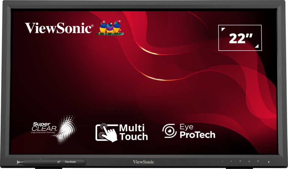 ViewSonic TD2223 – 22-Inch 10-Point IR Touch Display Touchscreen Monitors ViewSonic