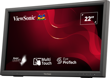 ViewSonic TD2223 – 22-Inch 10-Point IR Touch Display Touch Screen Monitors ViewSonic
