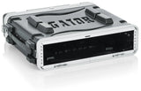 Gator GR-2L 2RU, 19" Deep Locking Rack Case with Front, Rear Rails