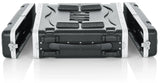 Gator GR-2L 2RU, 19" Deep Locking Rack Case with Front, Rear Rails