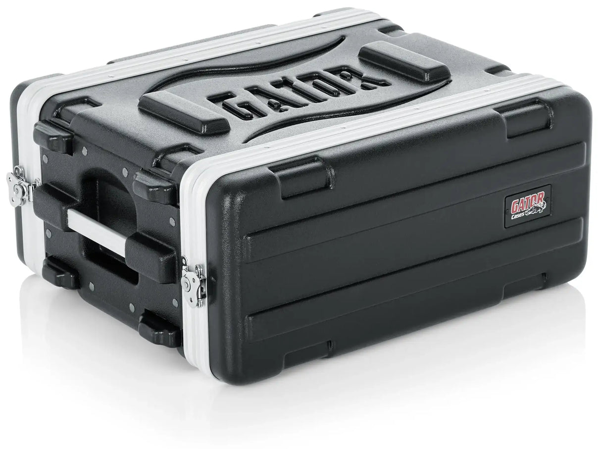 Gator GR-4S 4RU, 14.25" Deep Locking Rack Case with Front, Rear Rails