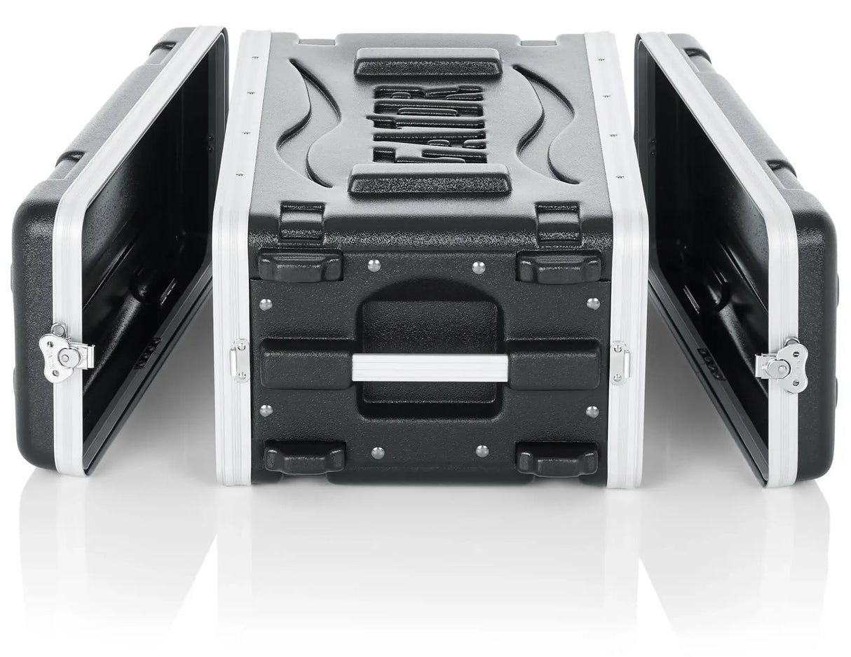 Gator GR-4S 4RU, 14.25" Deep Locking Rack Case with Front, Rear Rails