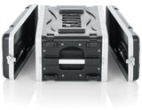 Gator GR-4S 4RU, 14.25" Deep Locking Rack Case with Front, Rear Rails