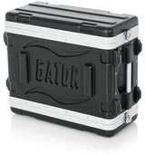 Gator GR-4S 4RU, 14.25" Deep Locking Rack Case with Front, Rear Rails