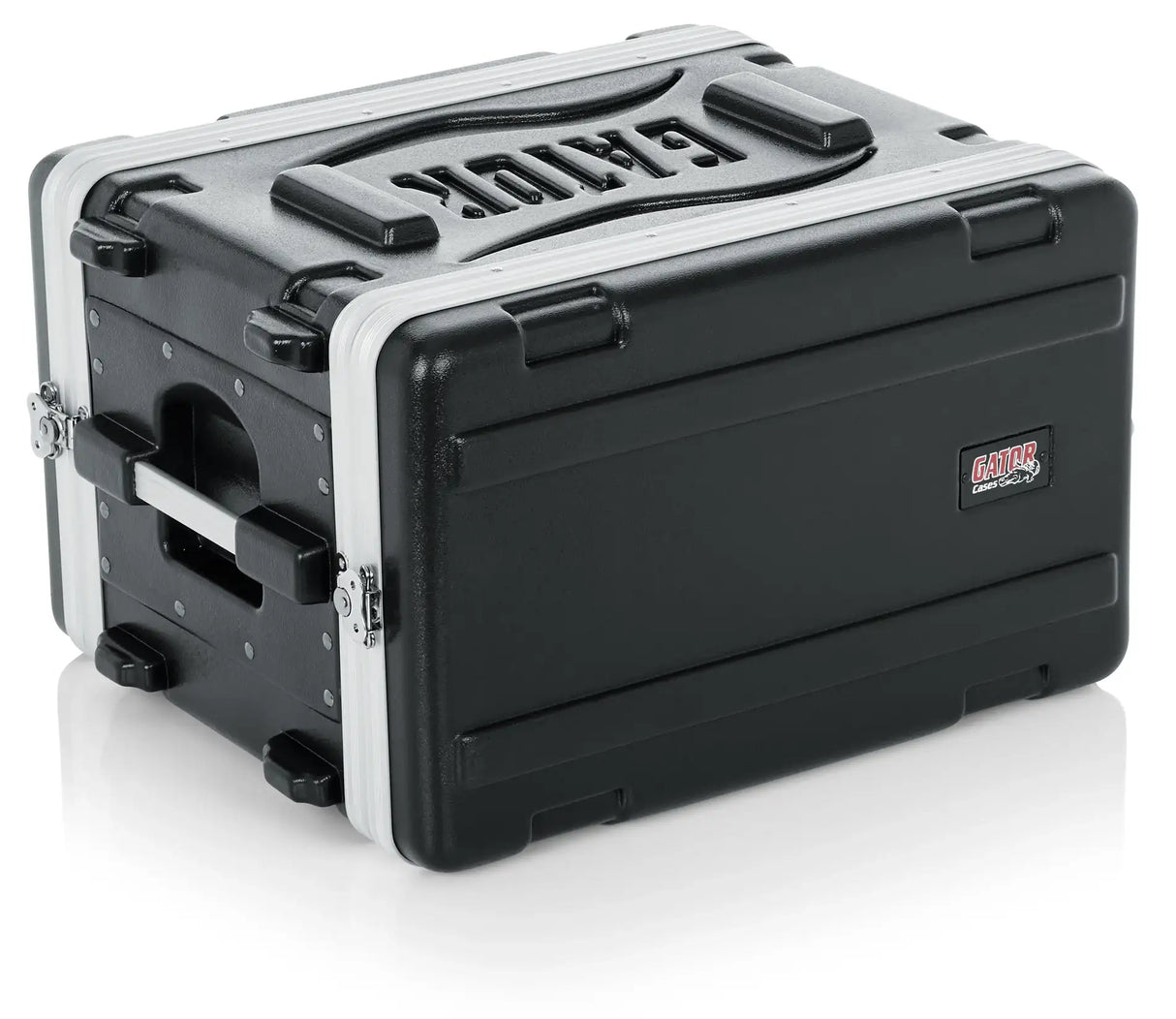 Gator GR-6S 6RU, 14.25" Deep Locking Rack Case with Front, Rear Rails