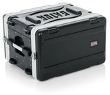 Gator GR-6S 6RU, 14.25" Deep Locking Rack Case with Front, Rear Rails