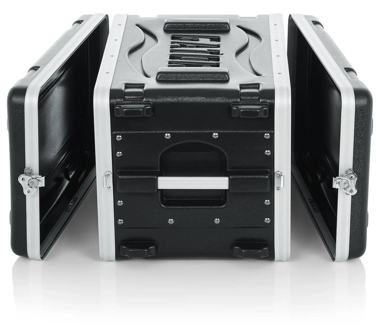 Gator GR-6S 6RU, 14.25" Deep Locking Rack Case with Front, Rear Rails
