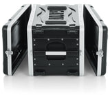 Gator GR-6S 6RU, 14.25" Deep Locking Rack Case with Front, Rear Rails
