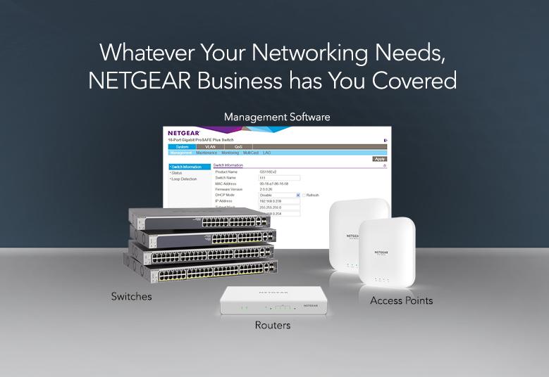 Netgear 8-Port Gigabit Ethernet Smart Switch with Cloud Management