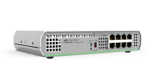 Allied Telesis AT-GS910/8E-10 8PORT 10/100/1000TX UNMANAGED SWITCH WITH EXTERNAL PSU
