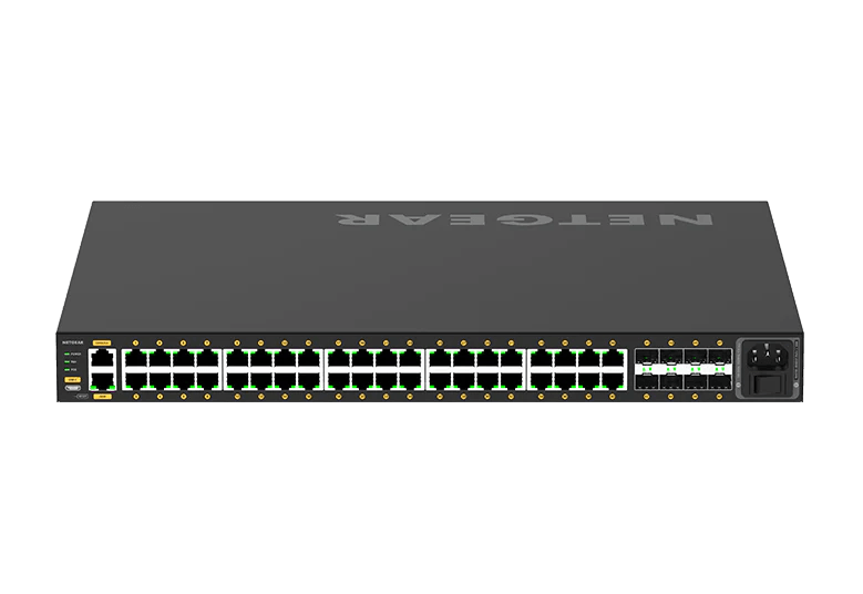 Netgear AV Line M4250-40G8XF-PoE+ (GSM4248PX)40x1G PoE+ 960W and 8xSFP+ Managed Switch - GSM4248PX-100NAS
