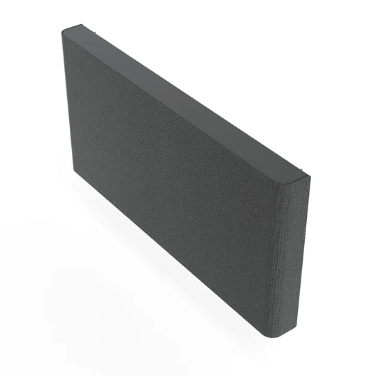 Heckler H735-BG AV Credenza 4U, Black Grey