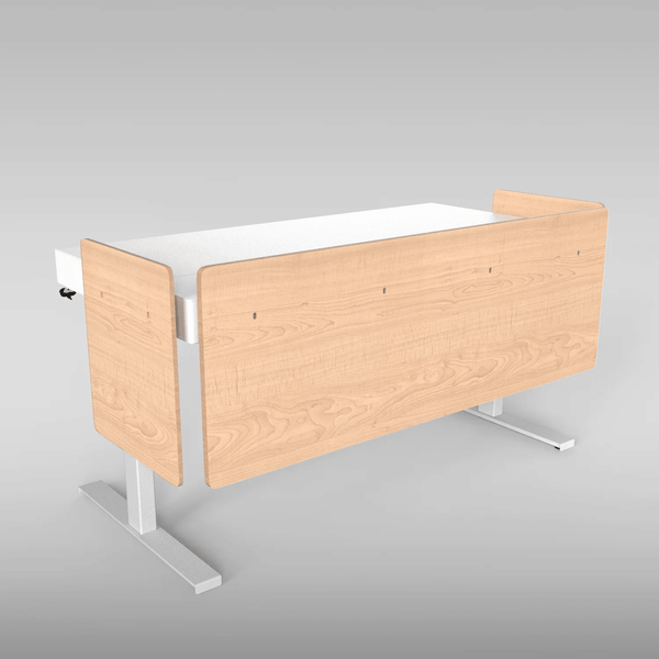 Heckler H901-SL-7909 6U Modesty Panel Set - Fusion Maple Laminate