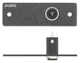 Extron IN9385 One 3.5 mm Stereo Mini Jack to Solder Tabs White with Silkscreen