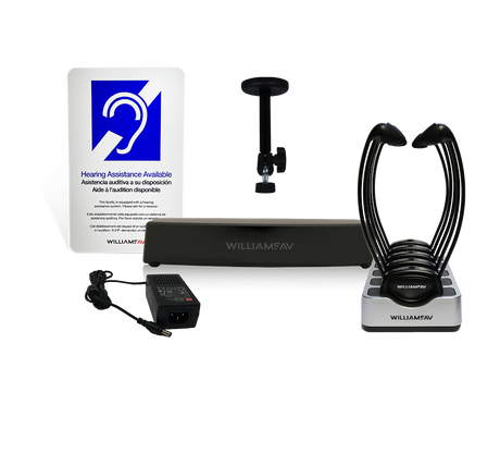 Williams AV IR SYS33-00 – Infrared Assistive Listening System (Stethoset) Infrared Williams AV