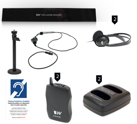 Williams AV IR SYS31-00 – Infrared Assistive Listening System (PoE, Conference Mic) Infrared Williams AV
