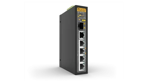 Allied Telesis AT-IS130-6GP-80 INDUSTRIAL UNMANAGED POE+ SW 4X 10/100/1000T POE+ PORTS 1 X 10/100/