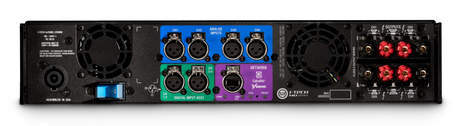 Crown I-Tech 4X3500HD – 4-Channel 4000W DSP Power Amplifier (Binding Post) Power Amplifiers Crown