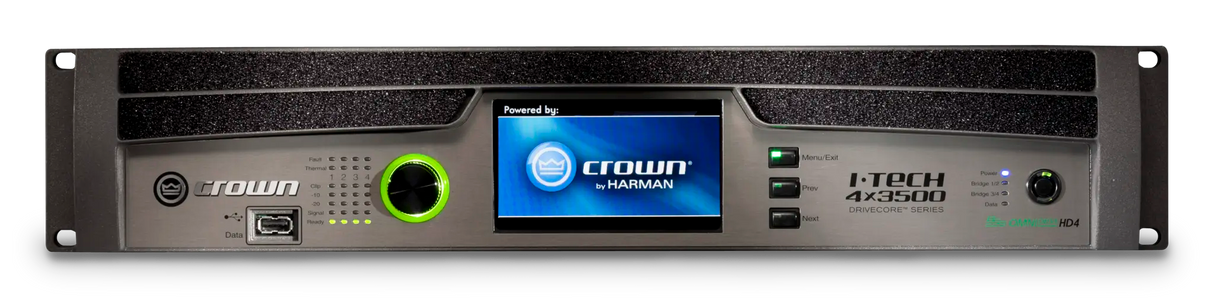 Crown I-Tech 4X3500HD (Binding Post) - front