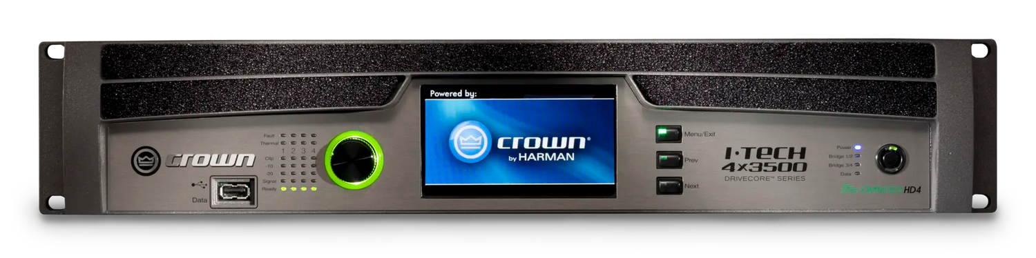 Crown I-Tech 4X3500HD (Binding Post) - front
