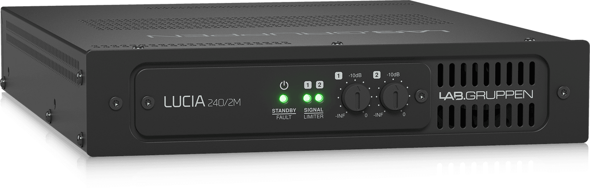 Lab Gruppen LUCIA 240/2M Compact Matrix Amplifier for Installations (2 x 120W) - LUCIA240/2M