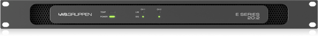 Lab Gruppen E 20:2 2,000 Watt Amplifier with 2 Flexible Output Channels for Installation Applications Creation Networks