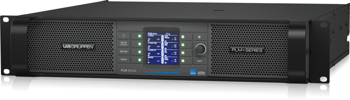 Lab Gruppen PLM 12K44 SP 12,000W 4-Channel Amplifier with Lake DSP and Network (speakON) - PLM12K44/SP