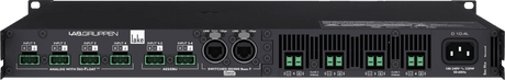 Lab Gruppen D SERIES D 10:4L 1000W Amplifier with 4 Flexible Output-Channels, Lake Digital Signal Processing and Digital Audio Networking for Installation Applications Creation Networks