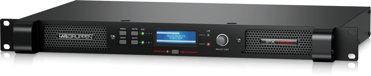Lab Gruppen IPX 1200 Compact 1200W 2-Channel DSP Controlled Power Amplifier - IPX 1200