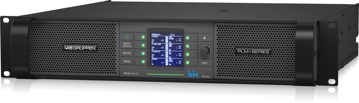 Lab Gruppen PLM 8K44 SP 8000W 4-Channel Amplifier with Lake DSP and Network (speakON) - PLM8K44/SP