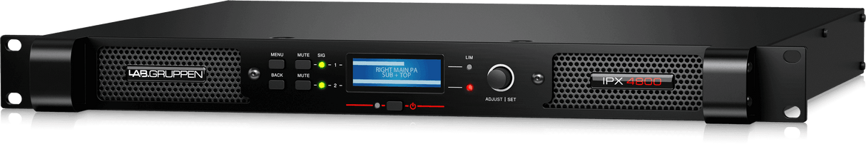 Lab Gruppen IPX 4800 Compact 4,800-Watt 2-Channel DSP-Controlled Power Amplifier Creation Networks