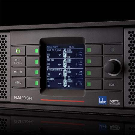 Lab Gruppen PLM 20K44 SP 20,000W 4-Channel Amplifier with Lake DSP and Network (speakON) - PLM20K44/SP
