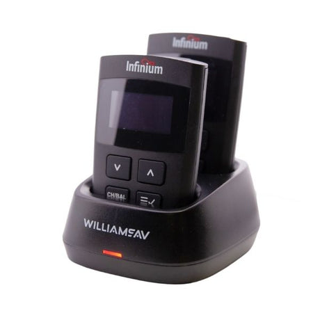 Williams AV CHG 003-03 – Infinium Two-Bay Receiver Charger Infinium Auracast Williams AV